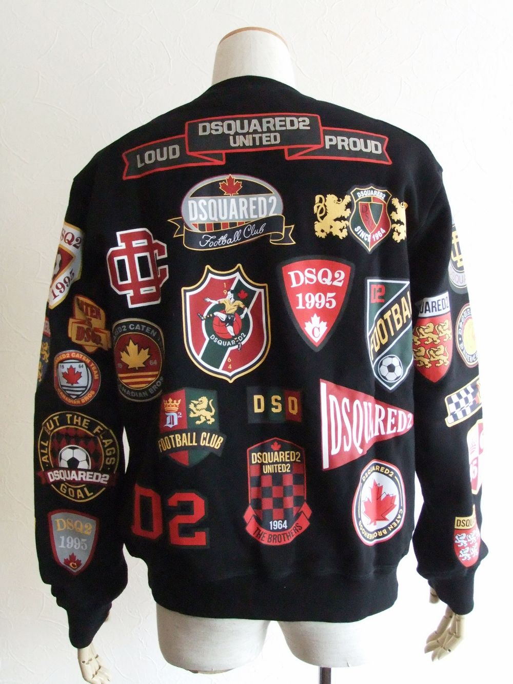 COLLEGE PATCH CREWNECK SWEATSHIRT   スウェットプルオーバー   S74GU0448