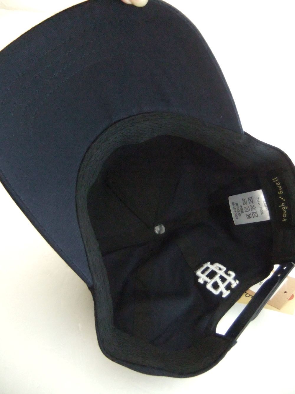 KATAKANA B.B. CAP  ( ネイビー )  ロゴ入りキャップ