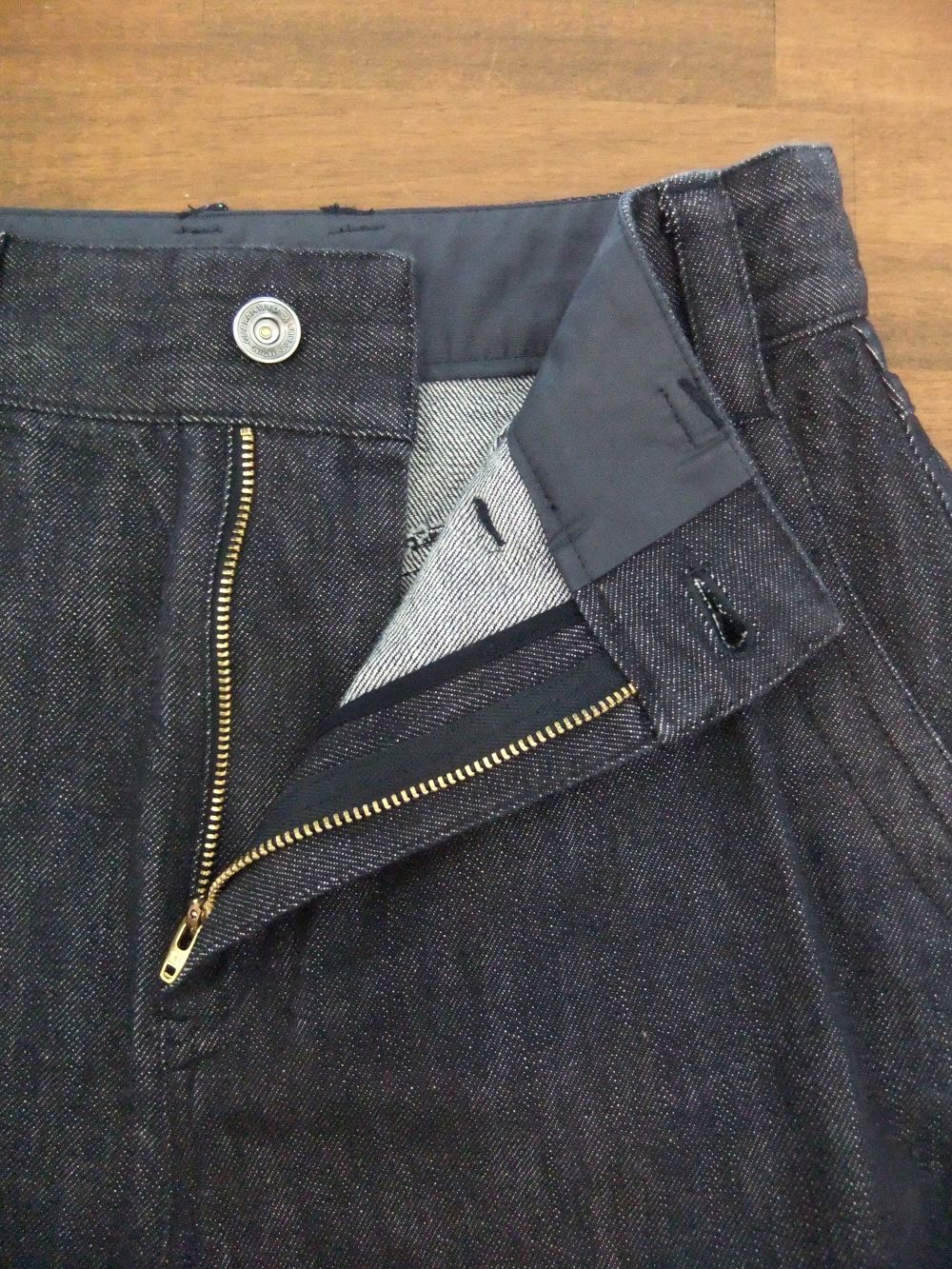ウォッシュド  ワイド パンツ   203008