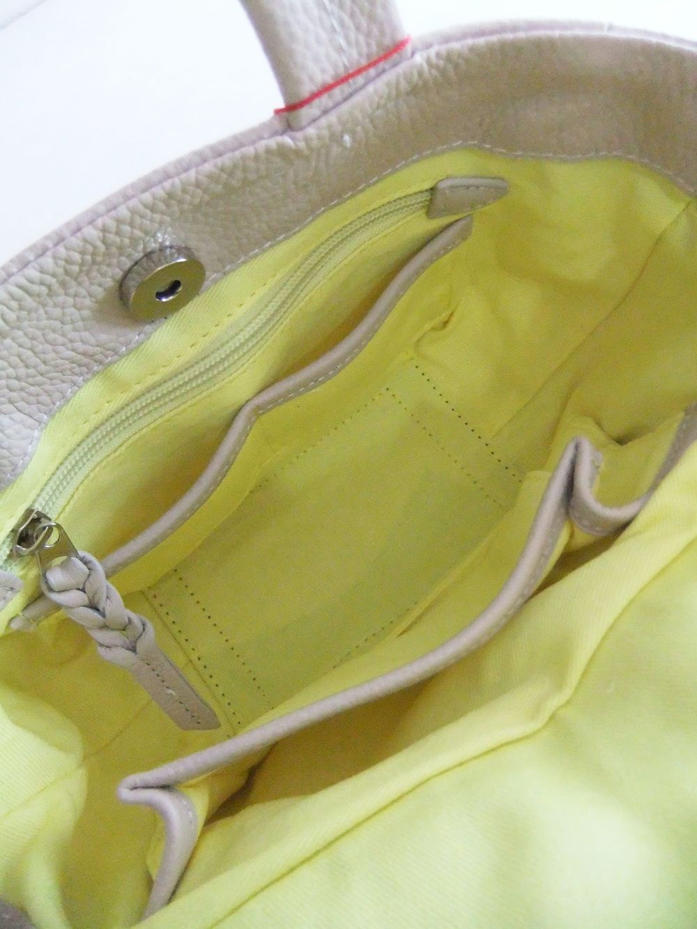 CLAUDIA MINI TOTE   レザー ミニトート (ベージュ)   SB1504