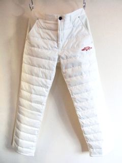 JASPER PANTS   ( ホワイト )  裏キルティング パンツ    RSM-21248