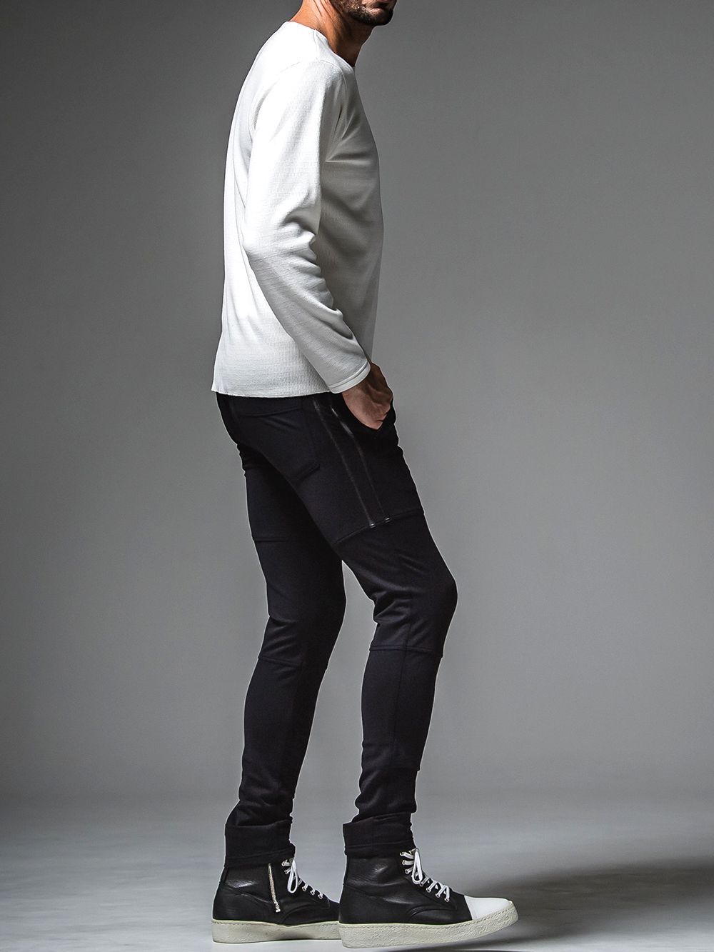 VELOURS FLEECE NEO THERMAL  (ホワイト)  カットオフ ハニカム サーマル