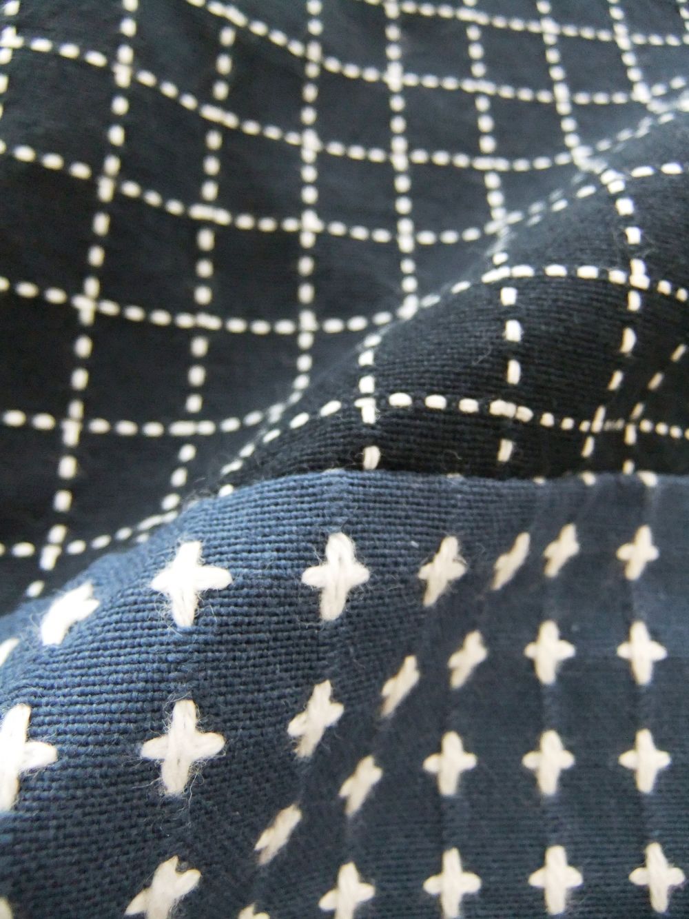SASHICO SHORTS  (TYPE B)  刺し子織り ハーフパンツ   RSM-23071