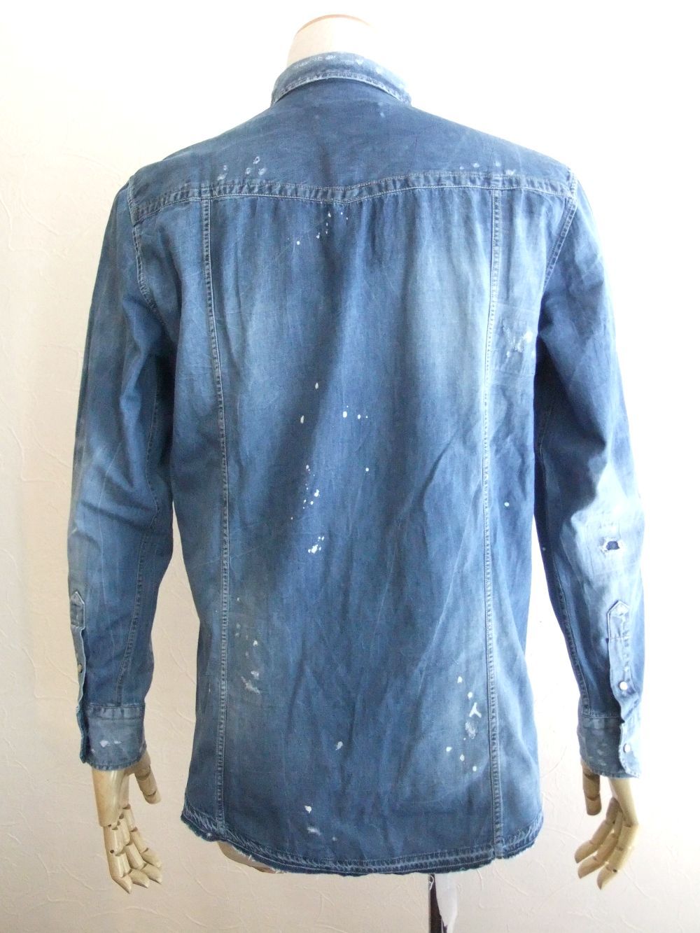 LEO DENIM    デニム ウエスタンシャツ