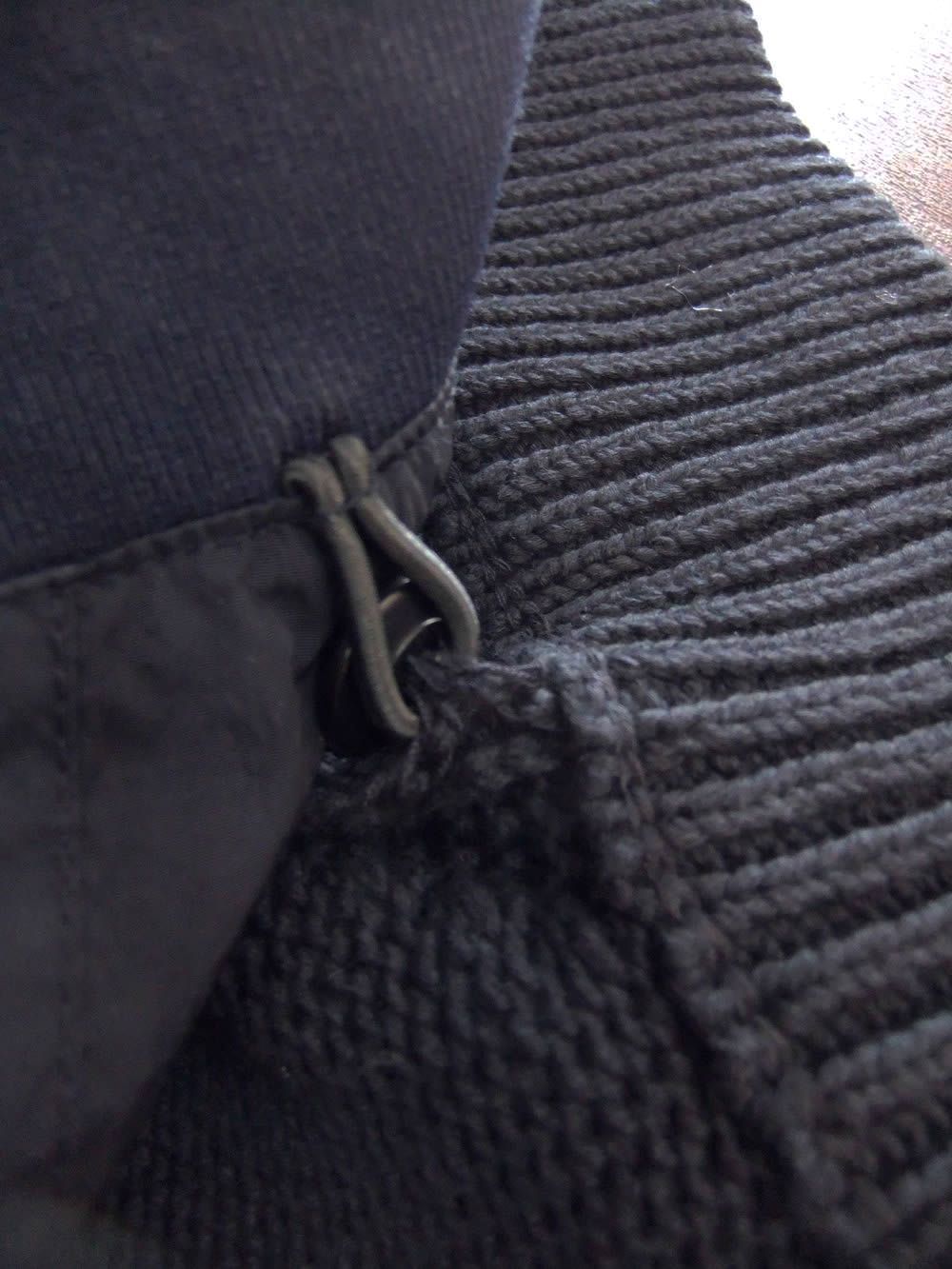 COTTON MIXED ZIPPED CARDIGAN   インナーベスト付き ZIP カーディガン