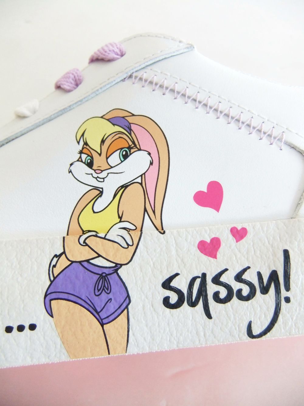 【LADIES】 DISTRESSED   LOLA BUNNY  ローラ・バニー ローカット スニーカー  88005PP6