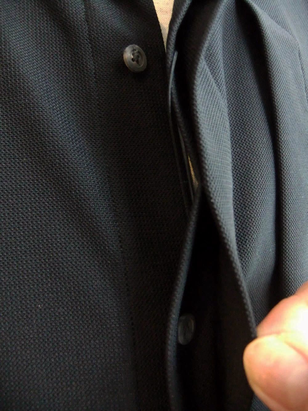 AIR TOOL S/S OVER LAYER  (ブラック)  コンパクトメッシュ ショートスリーブシャツ