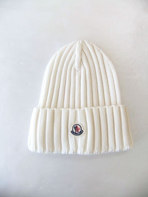 KNIT CAP  （ホワイト）  ニット帽