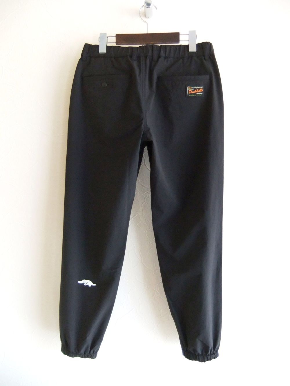 RS EASY PANTS (ブラック) リブ ナイロン 4WAY ストレッチ パンツ   RSM-24271