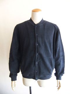 PF Breaker' BLOUSON (ネイビー)  コットン フリース ブルゾン