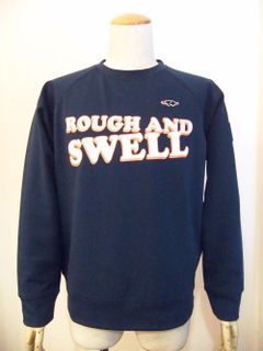 COOPER SWEAT  ロゴ入り裏起毛 スウェットシャツ (ライトネイビー)  RSM-22208