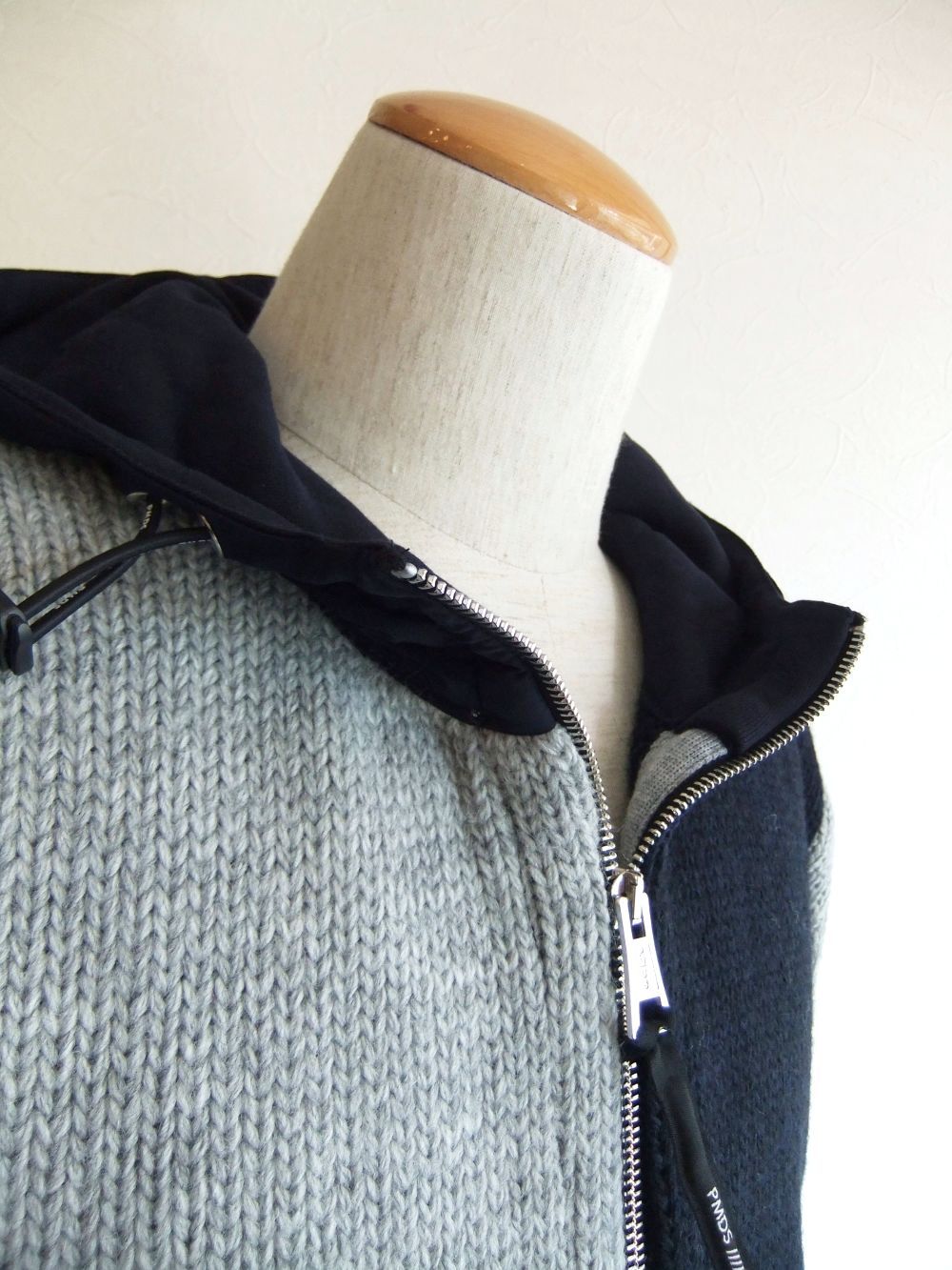 KONSTA  配色 ZIP UP パーカー