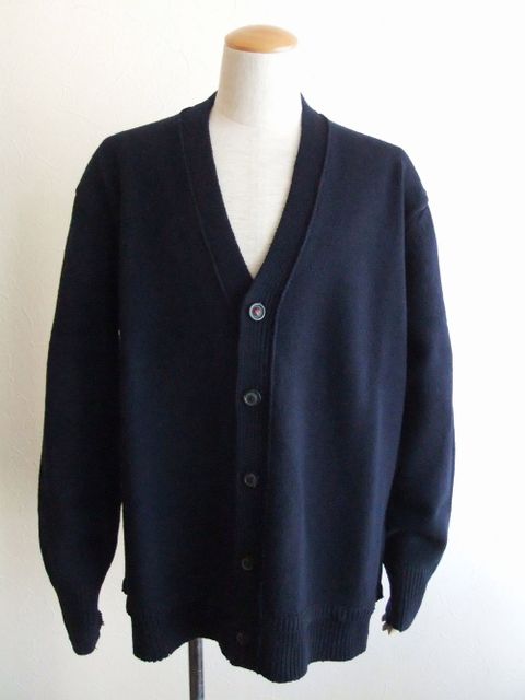 定価11.8万 M マルジェラ 21ss デストロイカーディガン 藍 3336 