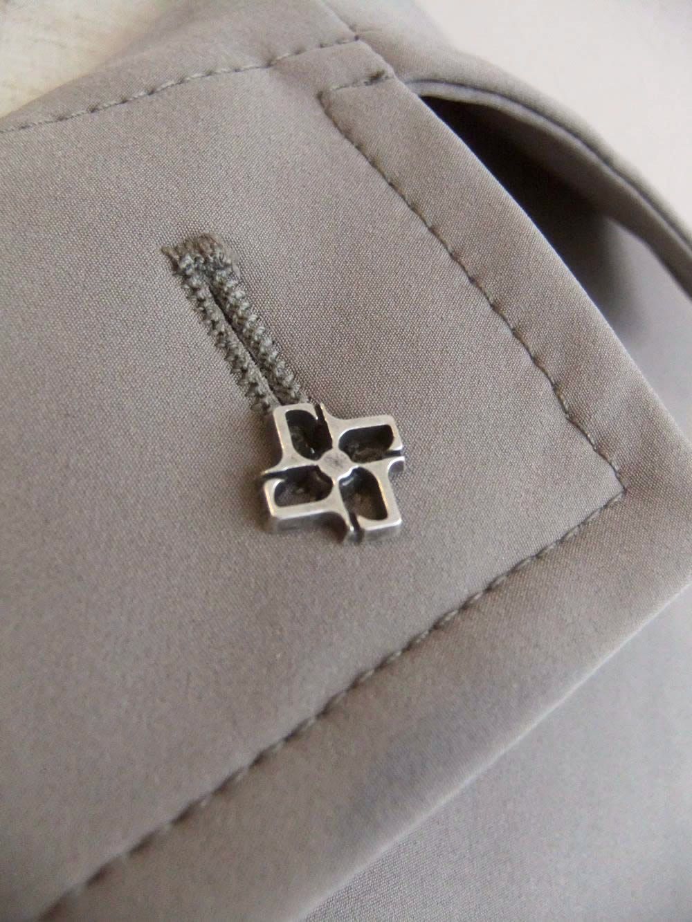 SALOMON  (ベージュ) ナイロンストレッチ バルカラーコート