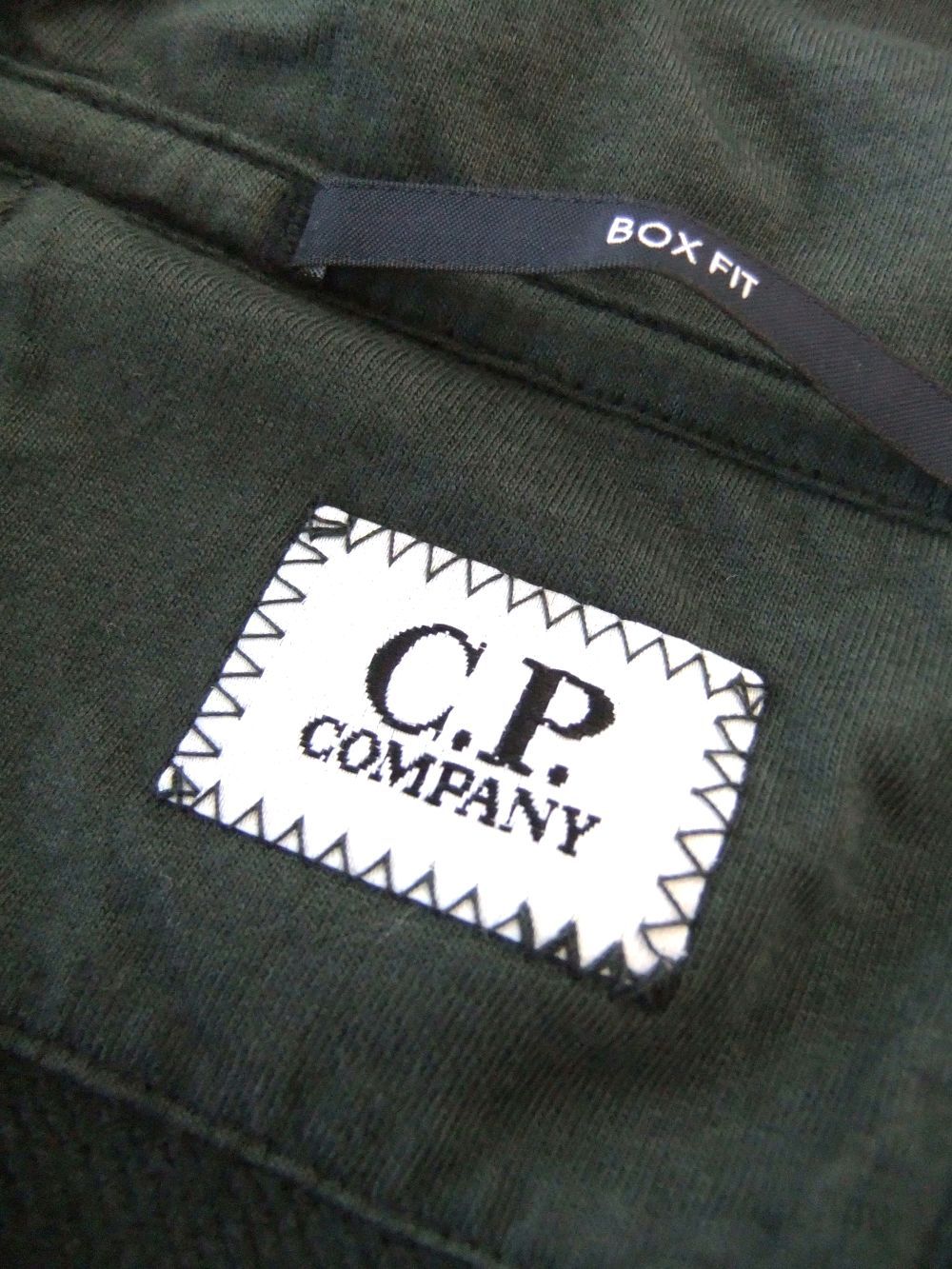 SWEATSHIRTS HOODED OPEN IN BRUSHED EMERIZED DIAGONAL FLEECE  (ダークグリーン)  スウェットパーカー