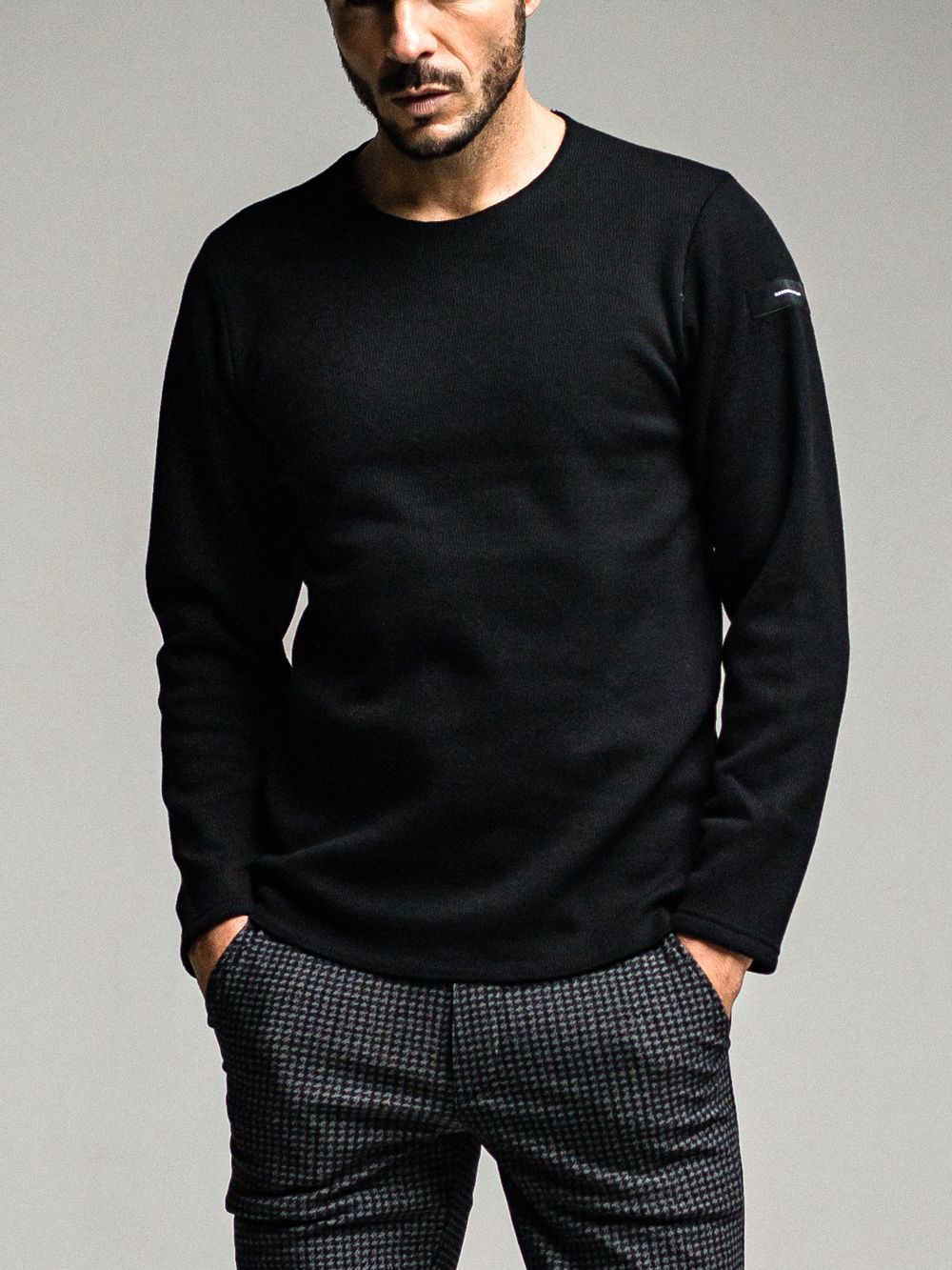Velours Fleece Neo thermal  (ブラック)  裏起毛 カットオフ サーマル