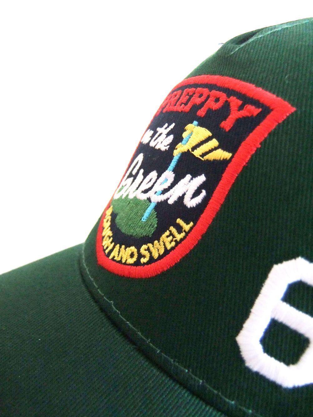 PREPPY MESH CAP  (グリーン)   ロゴ入りキャップ    RSA-25006