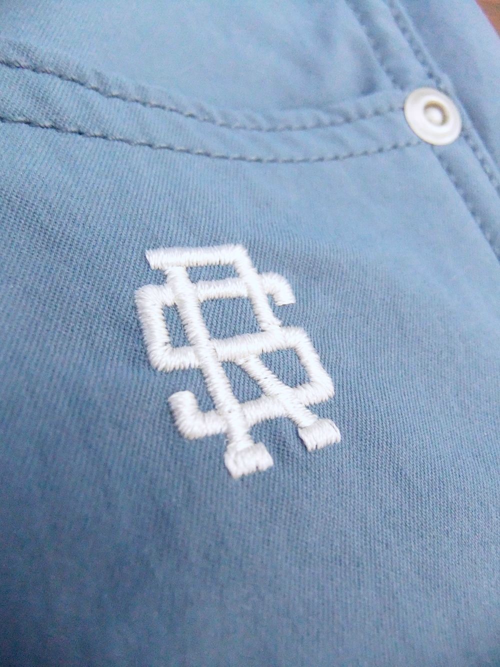KEVIN PANTS ( ブルー ) ストレッチツイル パンツ   RSM-21075