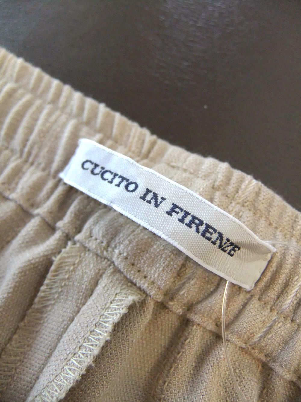 MANFREDO / SH    シルキーピンストライプ ハーフパンツ  A3542