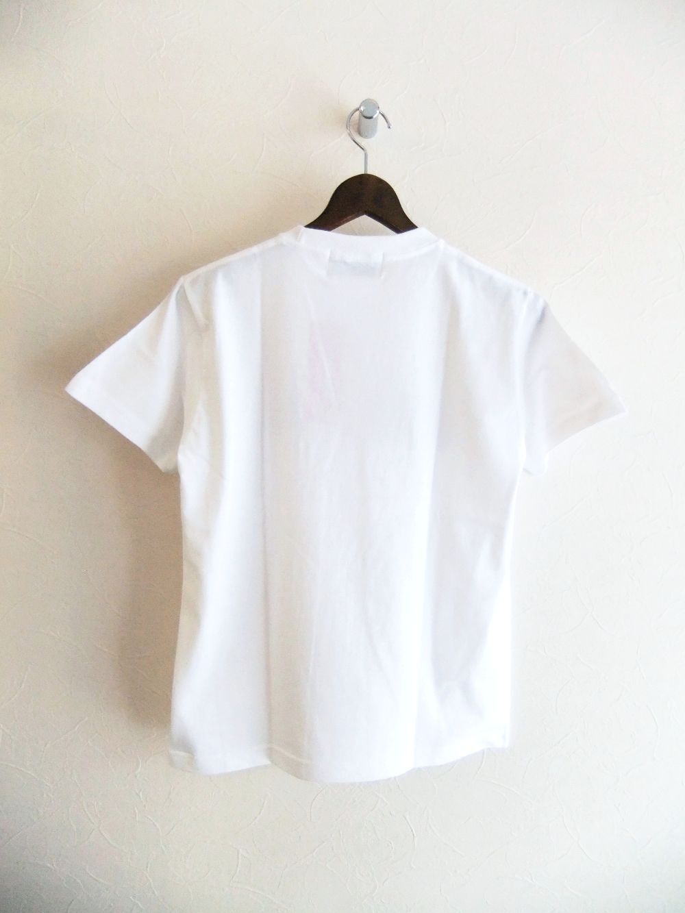 【MICALLE MICALLE Account】 HOMMAGE DR PAINT T-SHIRT   (ホワイト×ブラック)   ロゴ T-SHIRT   MAB101TCA