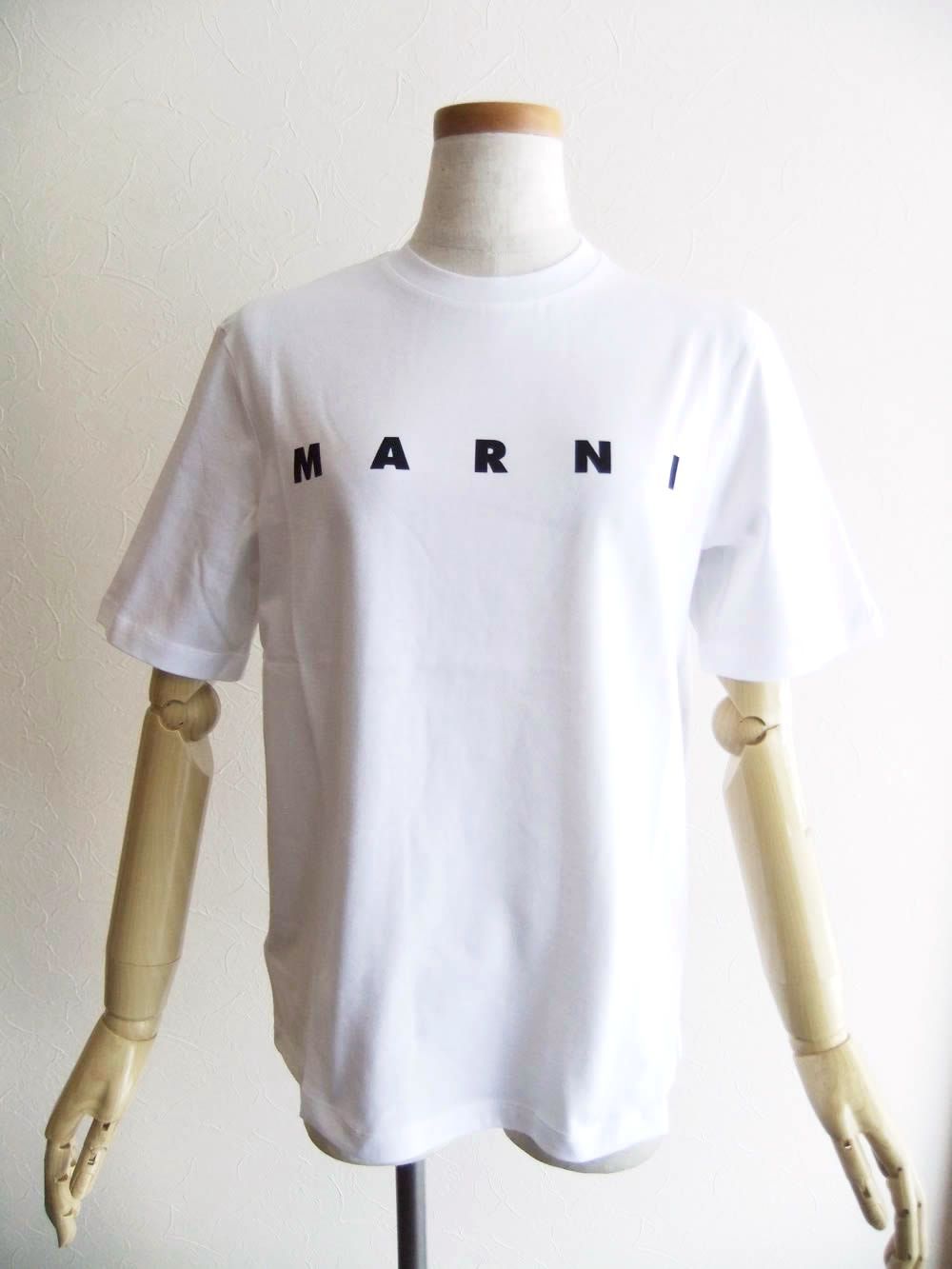 MARNI KIDS  ロゴ プリント入り レディース ガールズ Tシャツ