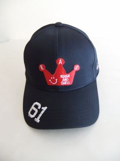 CROWN B.B. CAP  ( ネイビー )  ロゴ入りキャップ  RSA-22202