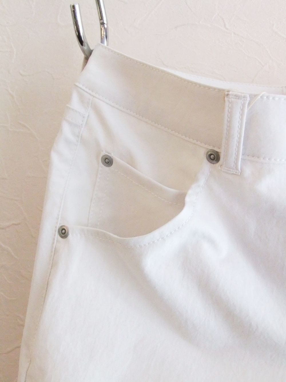 【LADIES】  EARTH TOUR 5 POCKETS W.  (ホワイト)  ストレッチパンツ  RSL-22027