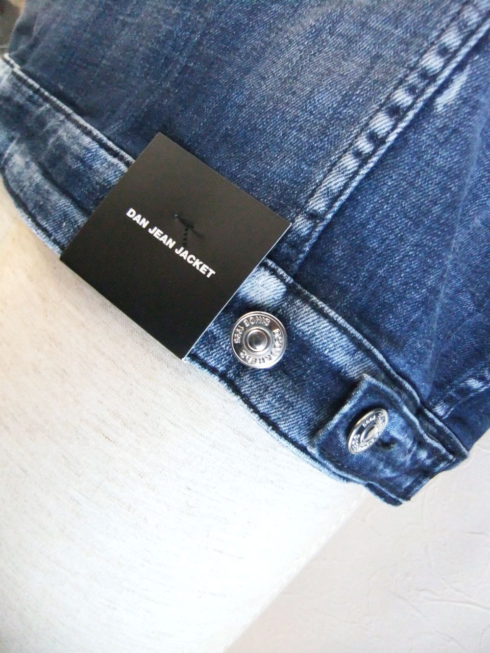 WASH DAN DENIM JACKET   ペイント デニムジャケット    S74AM1060