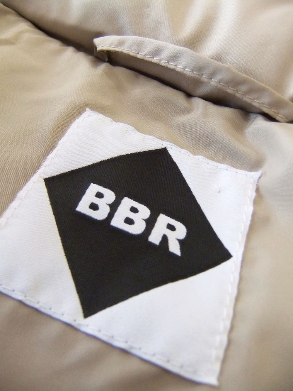 BBR  ダウン × ニット ハイブリッド ショート ダッフル コート