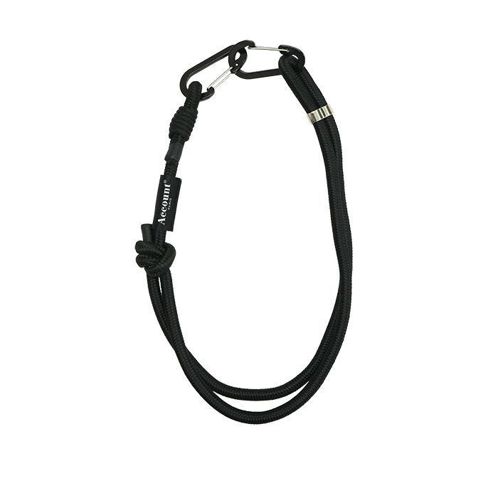 【MICALLE MICALLE Account】 ショルダー ストラップ  (ブラック)   MAG108ODE