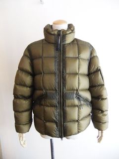 D.D. SHELL DOWN JACKET  (カーキブラウン) ナイロン ジップアップ ブルゾン