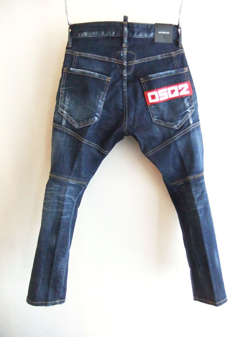 Dsquared2 - DARK CLEAN WASH TIDY BIKER JEANS タイディー バイカー ジーン S74LB1487 |  4.444glad