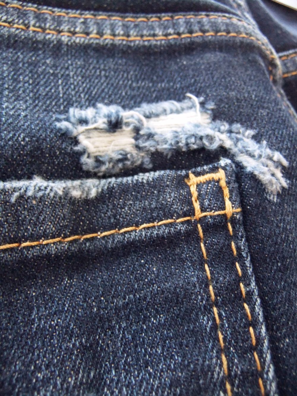 TIE MATERIAL WASH SKATER JEANS  スケーター ジーンズ   S71LB1402