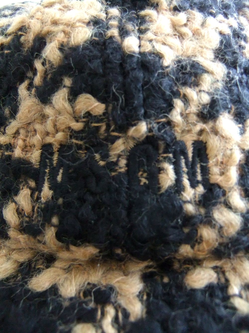 BIG HOUNDSTOOTH PATTERN CAP  千鳥柄キャップ   3341MDL03