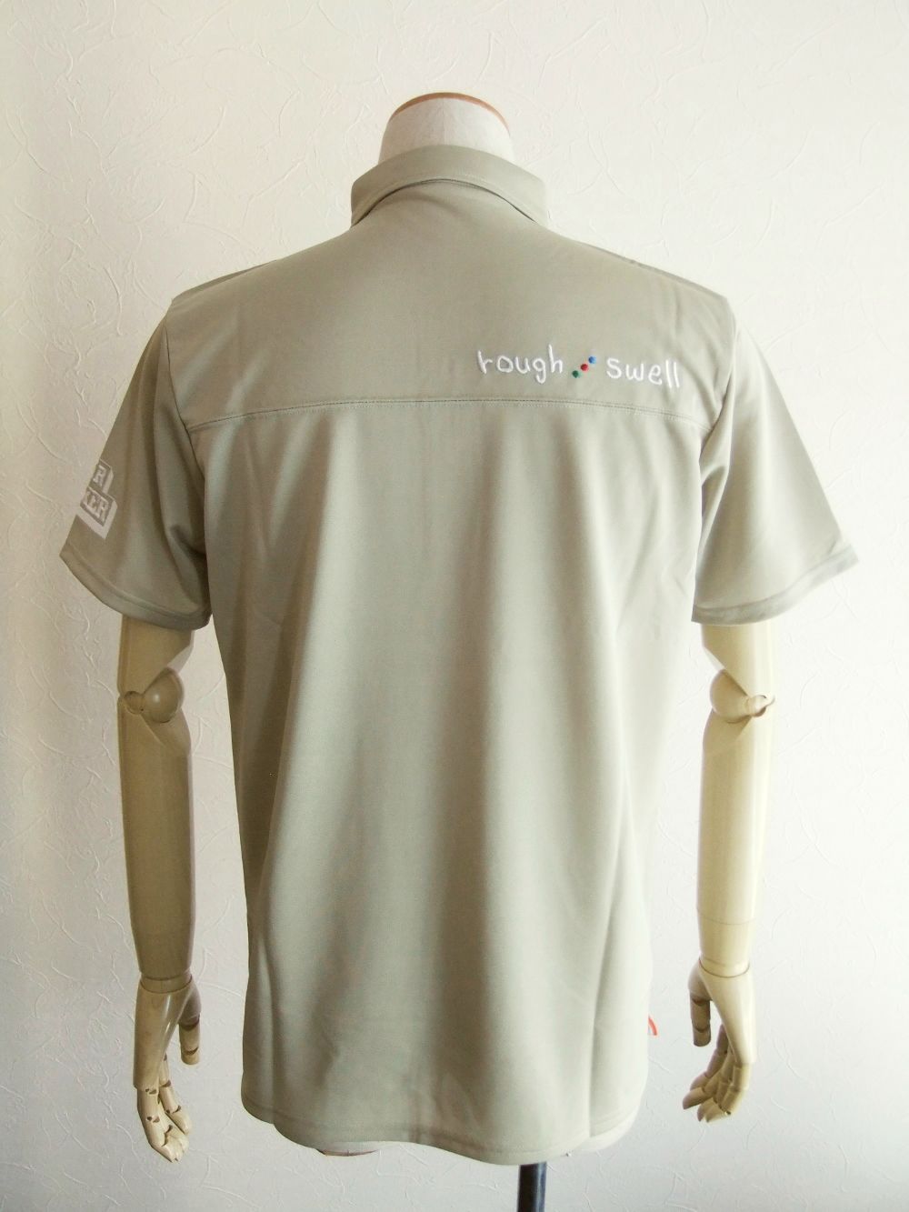 FAKE POCKET POLO (ベージュ)   半袖B.D.ポロ  RSM-22006