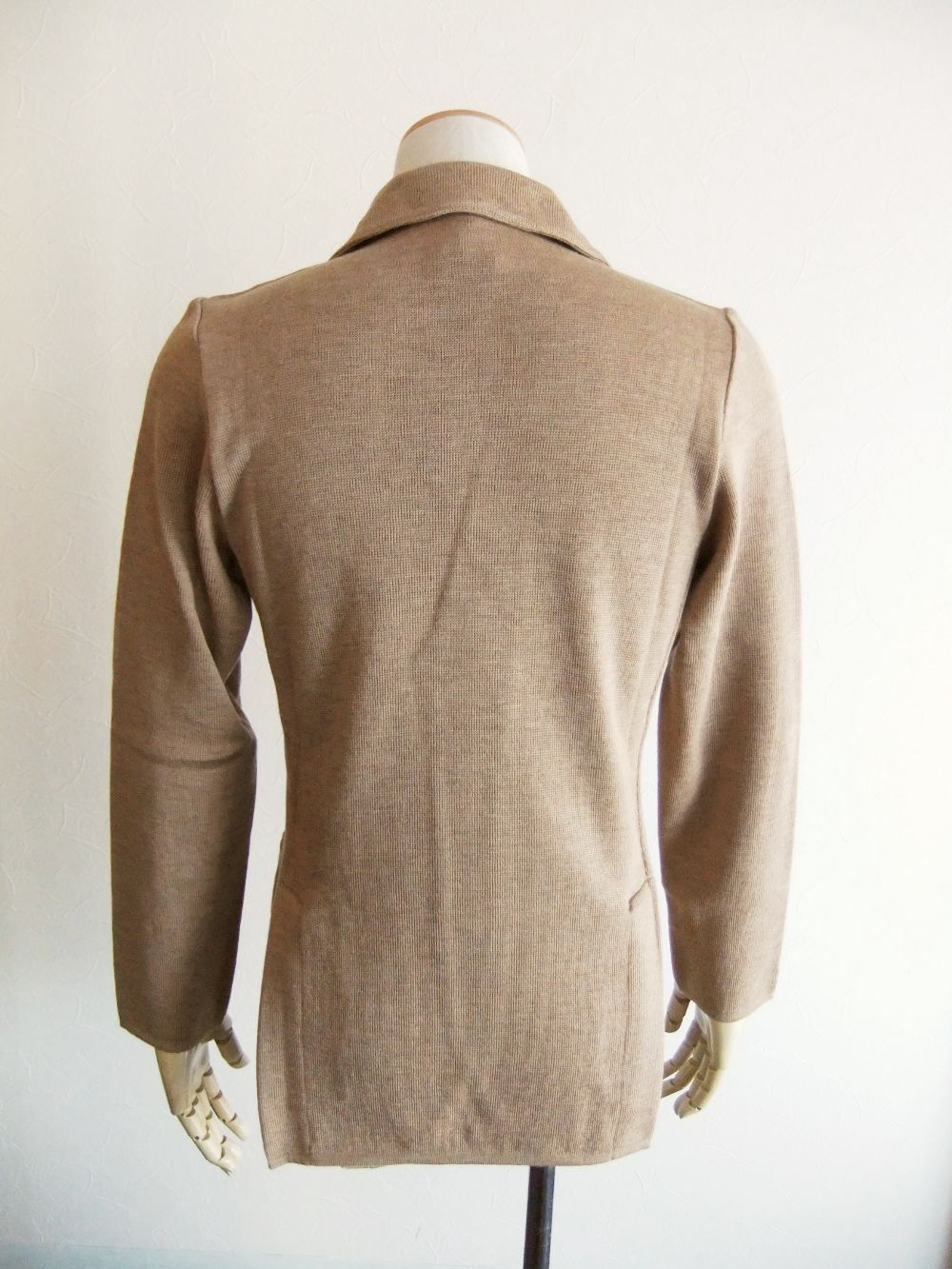 KNIT 2B JACKET   ウール ニット ジャケット