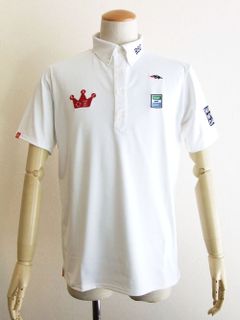 DADS' POLO  (ホワイト)   半袖ポロシャツ