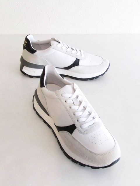 【MIKE don't do it】   レザースニーカー  RUNNING MIKE