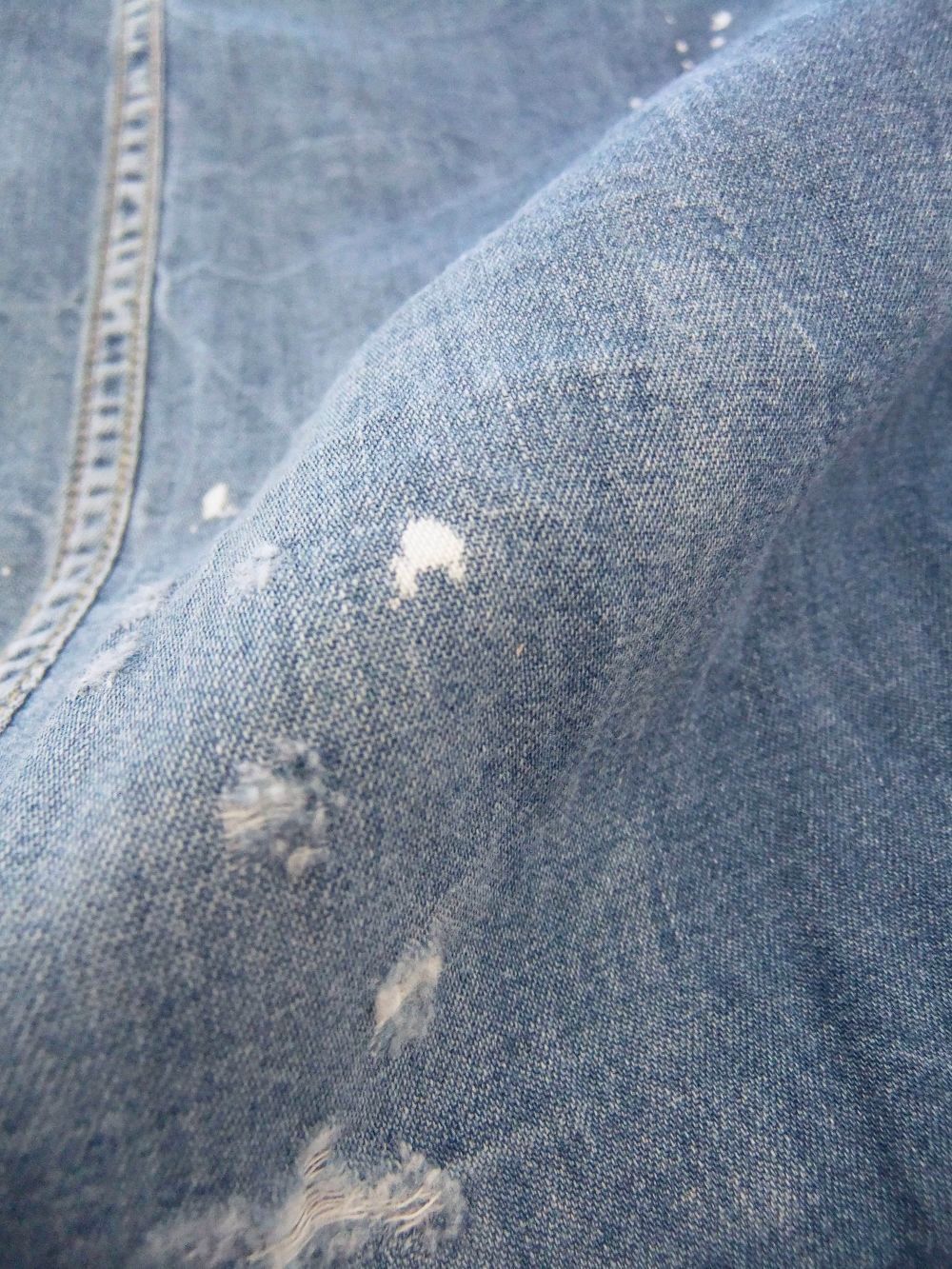 LEO DENIM    デニム ウエスタンシャツ