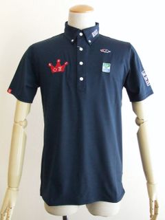 DADS' POLO  (ネイビー)   半袖ポロシャツ