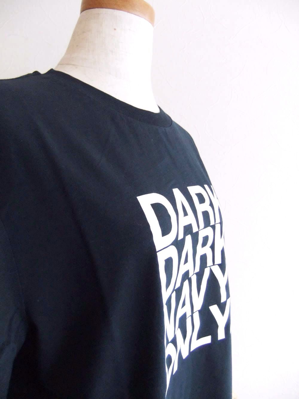 《LADIES》 A.P.C.  DARK DARK NAVY ONLY T-shirt  ダークネイビー のみのTシャツ