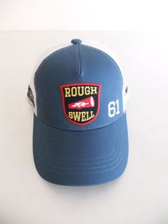 PREPPY MESH CAP  (ブルー)   ロゴ入りキャップ    RSA-25006