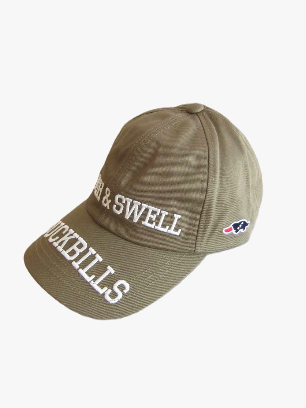 WEIRD TOUR CAP (モカベージュ)   ロゴ入りキャップ    RSA-26201