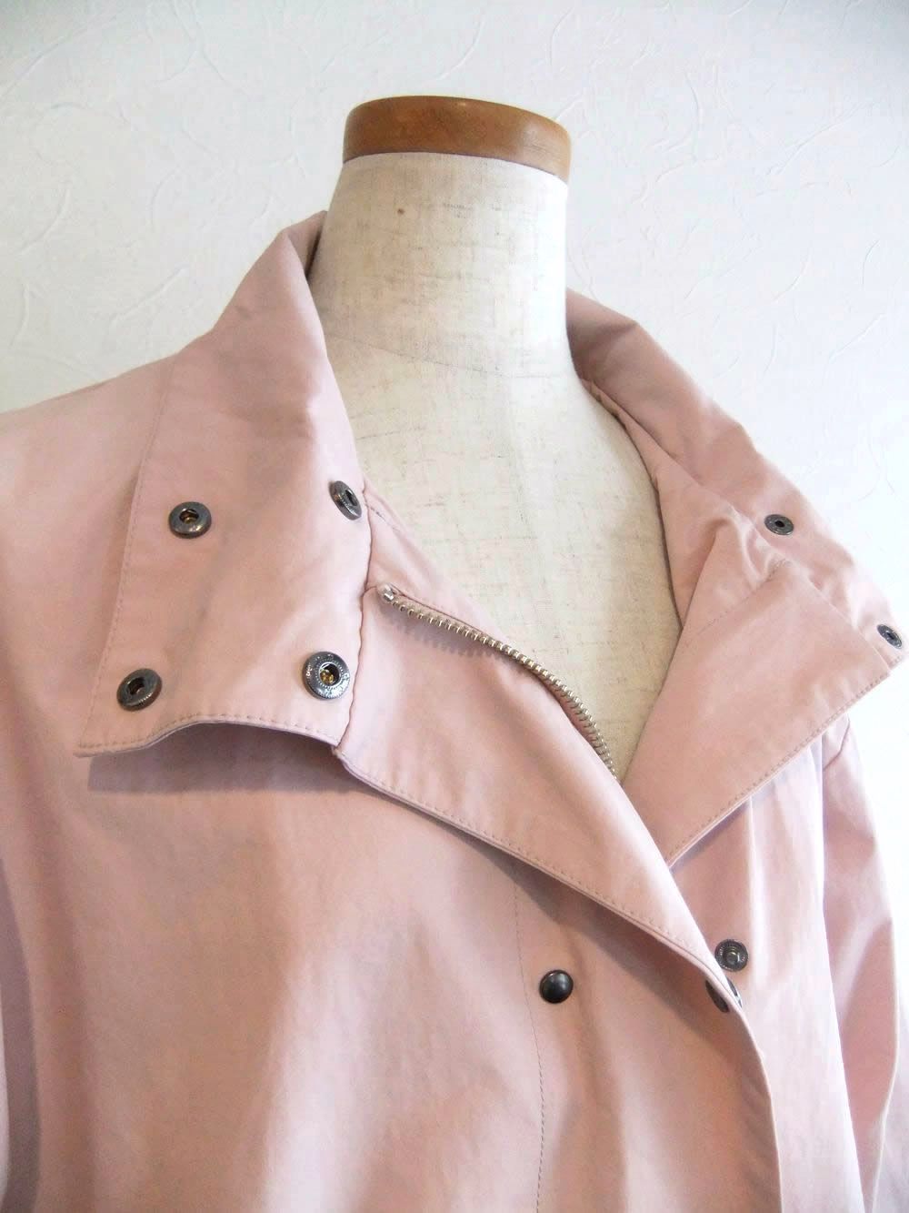 コットン × ナイロン スプリング ミディアム コート    A149001M