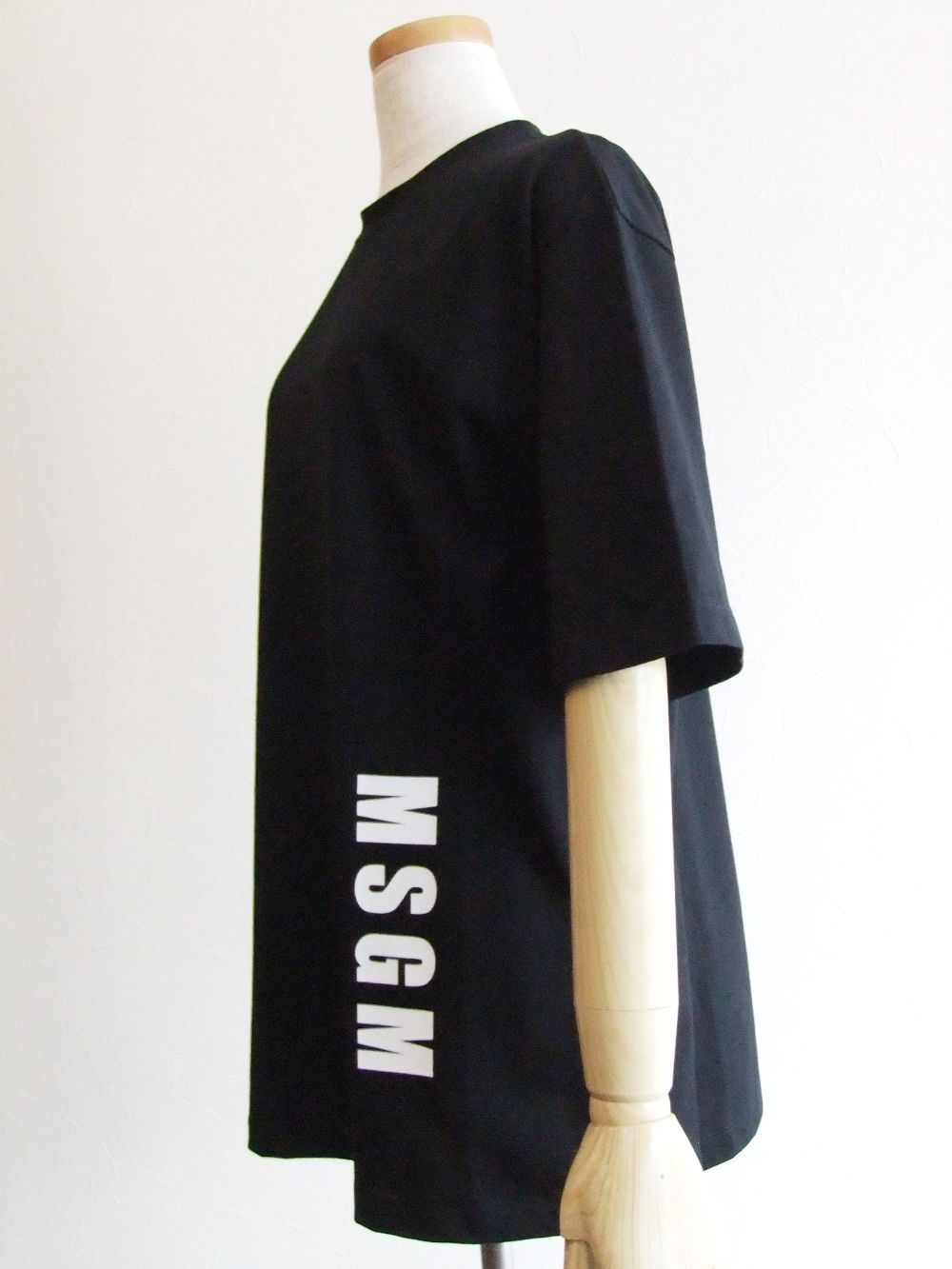 《LADIES》 MSGM SIDE LOGOプリントTシャツ   3241MDM186