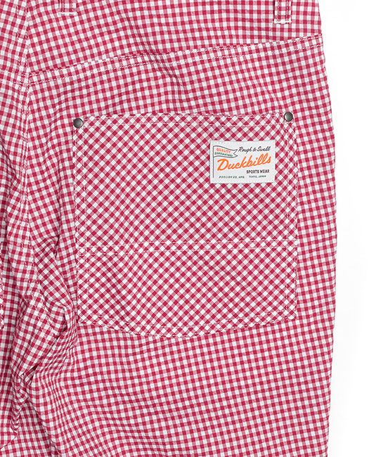 BIRMINGHAM CROPPED  ストレッチクロップドパンツ ( レッド )