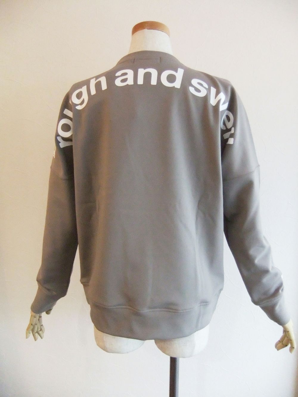 【LADIES】BIG ARCH SWEAT.W   ロゴ入りスウェットシャツ   RSL-21204