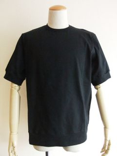 クルーネック 半袖Tシャツ  NEBBIOLO  (ブラック)