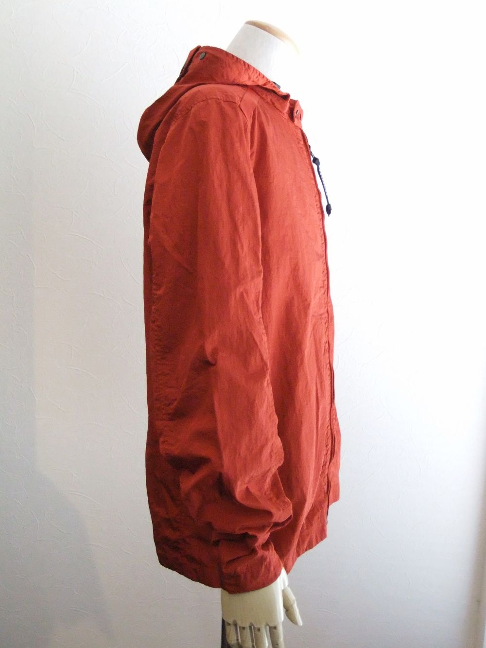 M.T.T.N GOGGLE OVERSHIRT   ナイロン ジップアップ ブルゾン  ( レッド )  09CMOS071A005709G