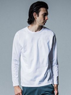 longsleave t-shirts    ロングスリーブ Tシャツ (ホワイト)   RC33-T-001
